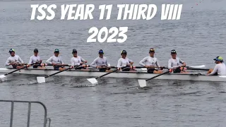 TSS Year 11 3rd VIII 2023 Undefeated HOR champions