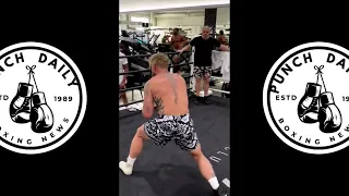 Jake Paul's new shadowboxing video