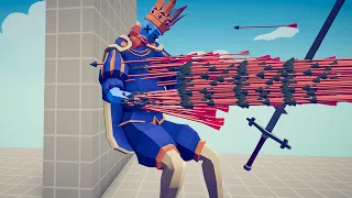 SUPER ARCHER PINNING EVERY UNITS TO THE WALL - TABS Totally Accurate Battle Simulator