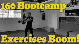 160 Bootcamp Exercise Workout Ideas Full Body Weight, Kettle Bell, Bag