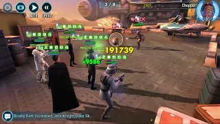 Rebel Roundup Assault Battle Challenge Tier 3 With G12 moff gideon G12 Range Trooper (No commentary)