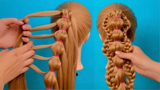 SIMPLE HAIRSTYLES FOR EVERYDAY - Hair Tutorials. Простые Прически на каждый день