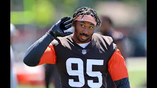 Myles Garrett, Jadeveon Clowney Causing Problems With Browns Offense - Sports 4 CLE, 8/3/21