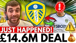 🚨😱BOMBSHELL OF THE DAY! JUST HAPPENED! STAR LEAVING LEEDS FOR £14.6M! TODAY'S LEEDS NEWS!
