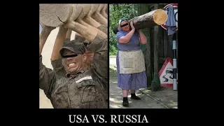 Funny Russia VS USA Compilation (USSR)