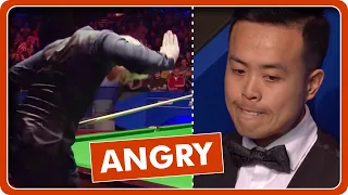 When Snooker Player Gets Angry Compilation
