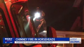 Crews respond to chimney fire in Horseheads