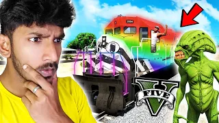 GTA 5 Train VS Alien (Tamil)