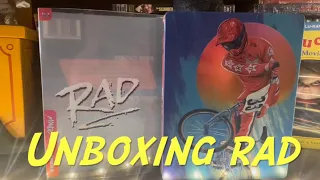 PHYSICAL MEDIA RETURNS-Unboxing RAD MOVIE 1986 (from MONDO) on BLU-RAY SteelBook Edition By MONDO