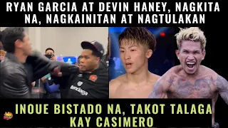 Inoue, Bistado Na, Takot Talaga Kay Casimero / Ryan Garcia At Haney, Nagkita, Nagkainitan Nagtulakan