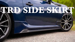 Toyota 86 TRD Side Skirts Installation | No Drilling!