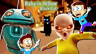 Baby in Yellow Black Cat Chapter - New update | Shiva and Kanzo Gameplay