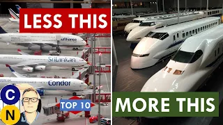 Let's Replace Planes with Bullet Trains! The 10 Busiest Short-Hop Air Routes In the United States