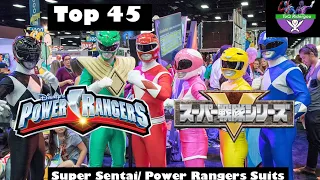 Top 45 Super Sentai Suits