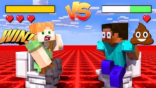 Mega Despair Alex vs Steve - minecraft animation