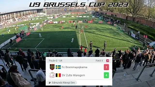 Brussels Cup 2023 | U9 | Fc Brommapojkama vs SV Zulte Waregem | Geoffroy De MAeyer