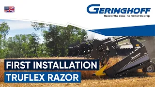 Geringhoff TruFlex Razor I First Installation I English