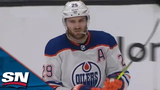 Connor McDavid And Leon Draisaitl Link Up For A Game-Tying One-Timer