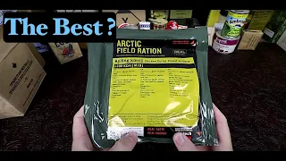 MRE REVIEW Norwegian Arctic field Ration Chicken Curry GREAT RATION !!!