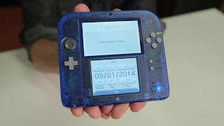 Crystal Blue Nintendo 2DS Unboxing