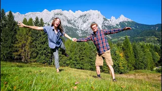 Epic Day in the AUSTRIAN ALPS! 🇦🇹✨ Hohenwerfen Castle & Sound of Music Trail (Werfen Day Trip)