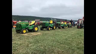 Nittany Antique Machinery Fall Show 2020 - Saturday Parade - Antique Tractors Galore! (GoPro)