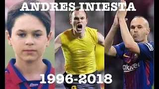 Andres Iniesta • Goodbye Barcelona 1996-2018 • Tribute To A Legend