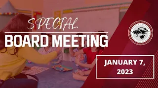 FCUSD Special Board Meeting 1/7/2023