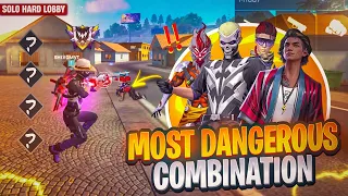 Most Dangerous Character Combination For Solo Rank Push In Season 39 | #freefire