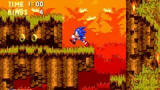 OmegaRadiost Gameplay (Sonic the Hedgehog 3: Angel Island Zone Act 1, 2 and Boss)