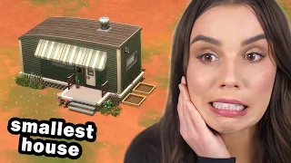 I renovated the SMALLEST house in The Sims 4