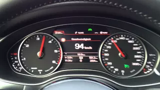 Audi A6 2.0 TDI Ultra 190 PS - Beschleunigung 0-100//50-100//80-130KM/H