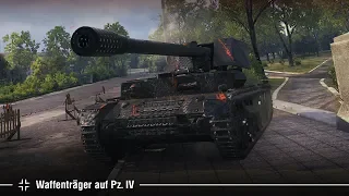 Waffenträger auf Pz. IV | Даже не вспотел ... танк все сделал