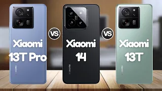 Xiaomi 14 Vs Xiaomi 13T Pro Vs Xiaomi 13T | @Eficientechs👈👀