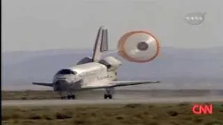 Space shuttle Atlantis STS-125 landing at Edwards