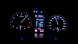 Hyundai Tucson N-line 2020  177hp 1.6t-gdi 7dct 4wd  acceleration.