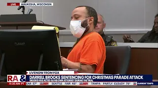 'Piece of s---!': Man screams at Darrell Brooks during sentencing, gets removed by judge