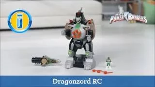 Smyths Toys - Imaginext Power Rangers Green Ranger & Dragonzord Remote Control