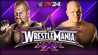 WWE 2K24 Casket Match - The Undertaker vs Kane in WrestleMania 30 | Akay gaming