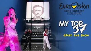 Eurovision Song Contest 2023 | My Top 37 [AFTER THE SHOW]