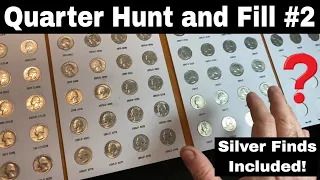 Quarter Hunt and Fill #2 - Silver Finds YTD Included