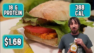 Easy Vegan Buffalo Tempeh Sandwich