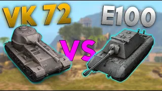 WOTB | VK 72 VS E100!