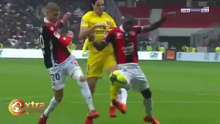 Paris St Germain vs Nice 2 1  Ligue 1  18 3 2018  All Goals & Highlights  Full Screen di Maria alves