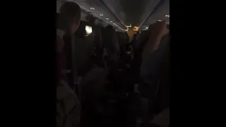 Aeroplane in crazy turbulence, "Don't update me man put me on the ground" has me dying