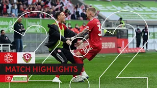 F95-Highlights | Fortuna Düsseldorf vs. Dynamo Dresden 2:2 | Erster Matchball vergeben