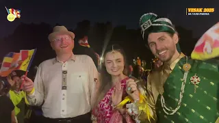 Vesak float parade's testimonials at Ba Vang Pagoda