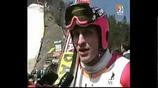 Goran Janus -- 205.5 m -- Planica 1997 -- Last jump in career