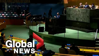 UN General Assembly holds emergency meeting ahead of vote to isolate Russia over Ukraine invasion