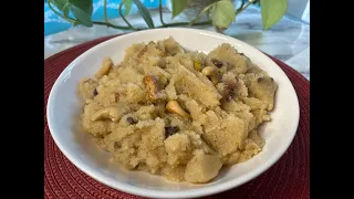 5 Minute Suji Halwa Recipe_ Sooji Ka Halwa _ Quick & Easy Suji Ka Halwa By Tehsin Daily Cooking Vlog